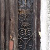 Old door has 2 doors oak