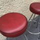 Set of 3 vintage bar stools 1960-1980