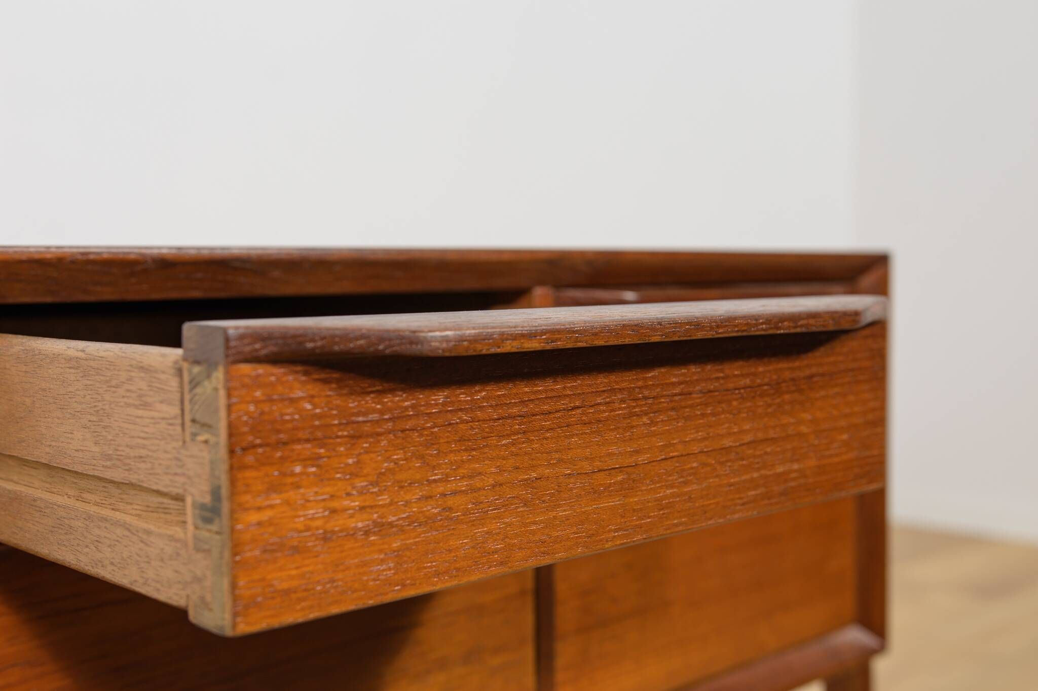 Mid-Century Teak Serving Trolley on Castors, Denmark, 1960s