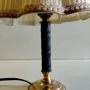 Table lamp in brass and Bakelite - mid 20th century