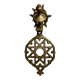 Solid brass door knocker