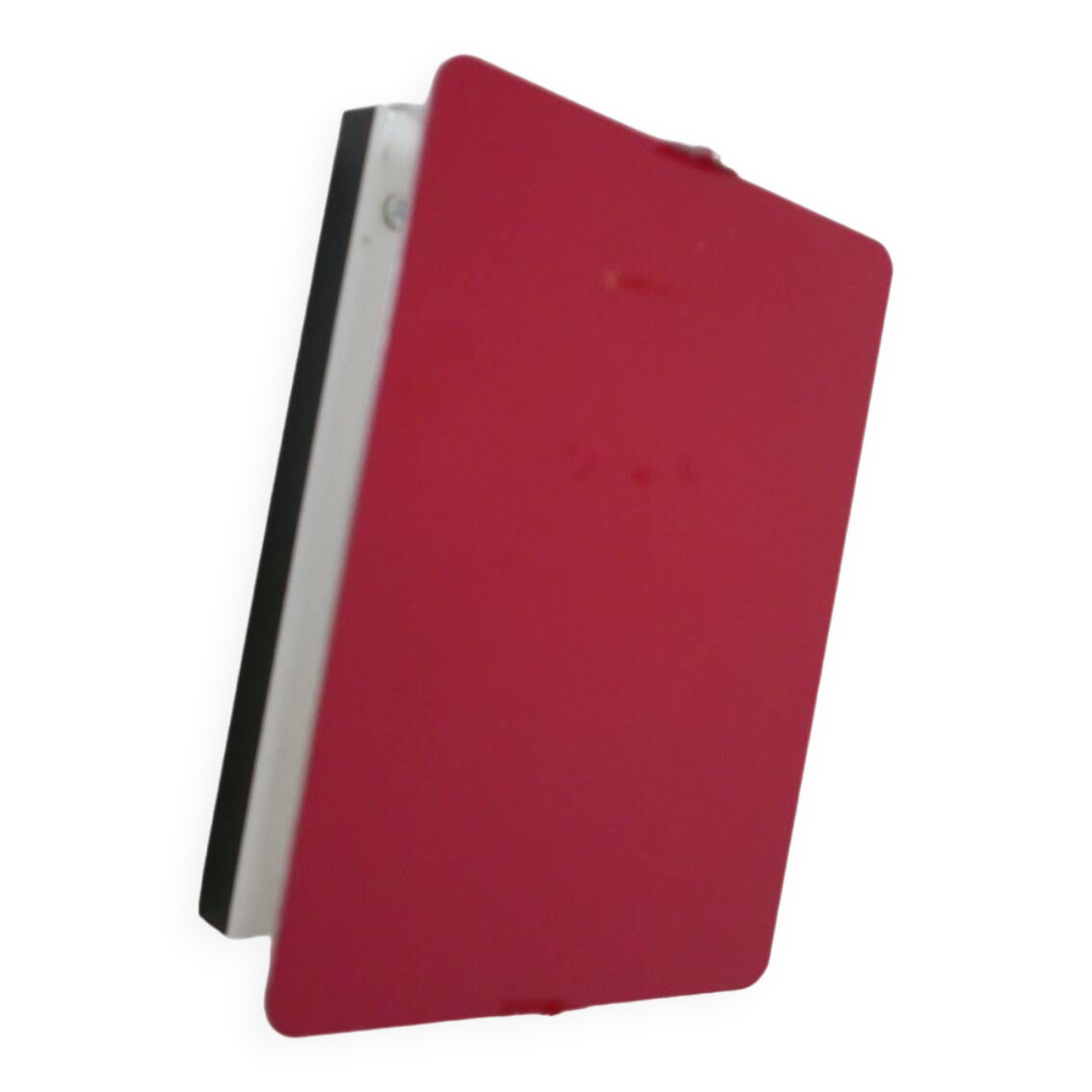 Charlotte Perriand Original Red Mid-Century Wall Lights (3 available)