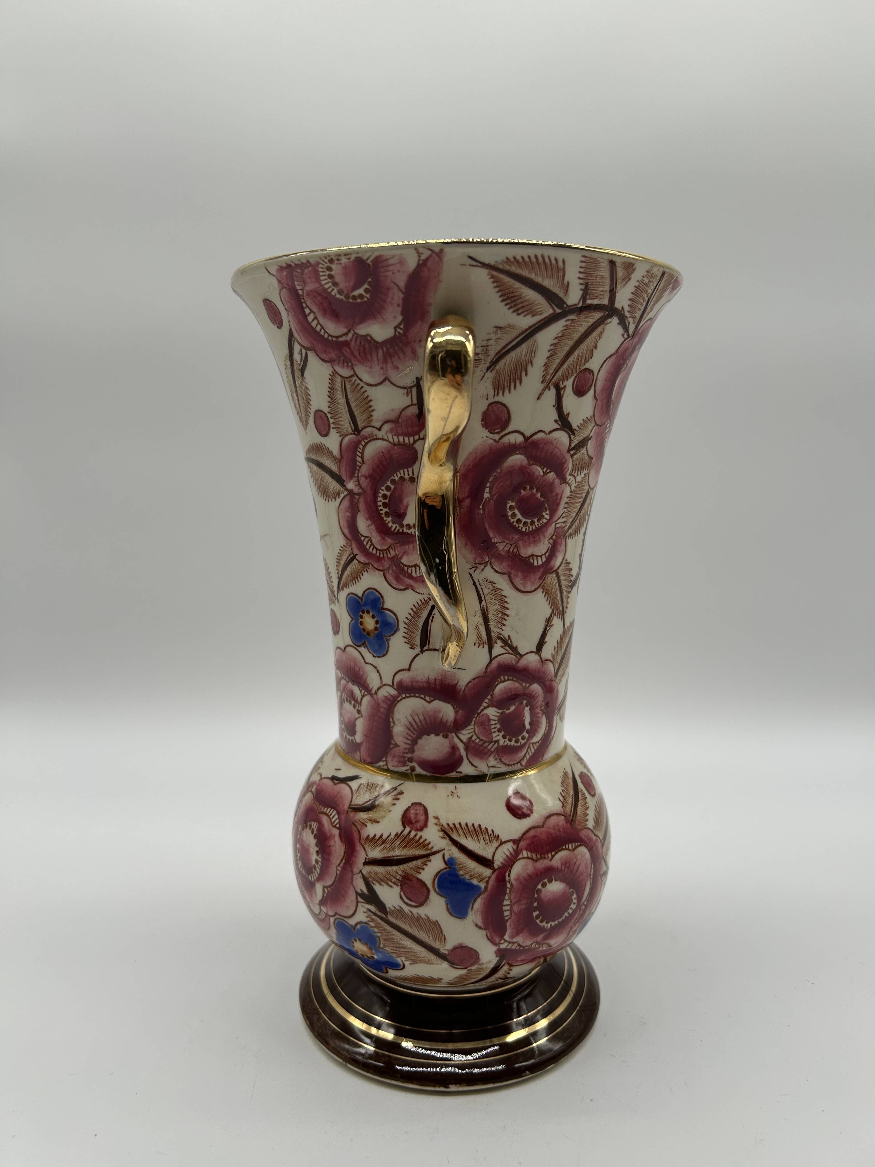 Beautiful vase Boch Frères by R. Chevallier.