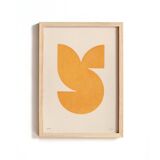 Painting on paper - b228 - abstract painting signed eawy