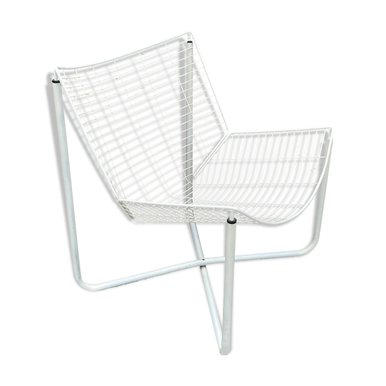 Vintage Niels Gammelgaard Jarpen chair white Ikea