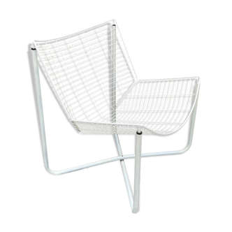 Vintage Niels Gammelgaard Jarpen chair white Ikea