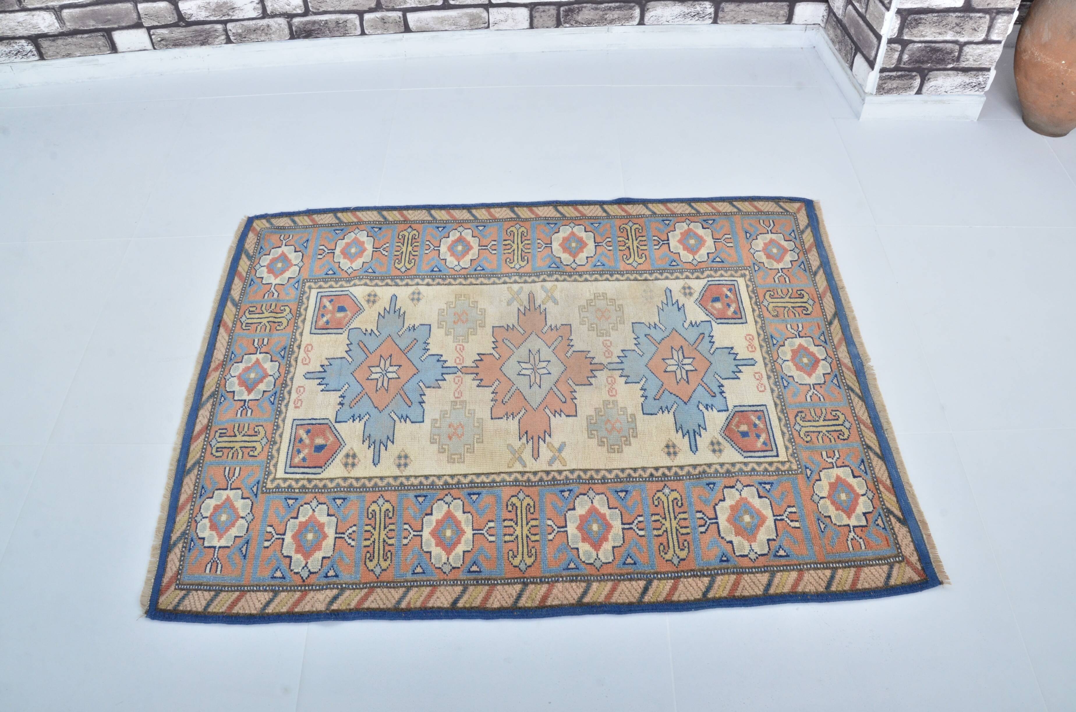Oushak Vintage Wool Rug sku 3425