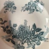 Assiettes en terre de fer Sarreguemines Margot