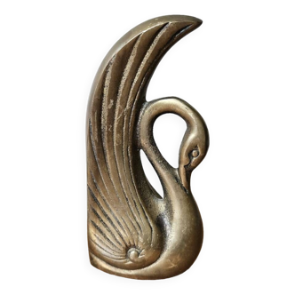 Brass swan