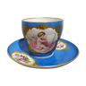 Tasse et sous tasse en porcelaine  de Sèvres