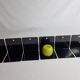 Set of six vintage black lacquered steel bookhouses
