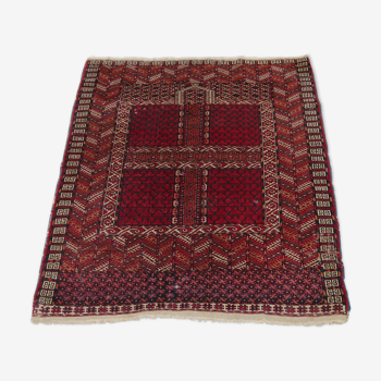 Tapis d'orient fait main hachlou - 124x140cm