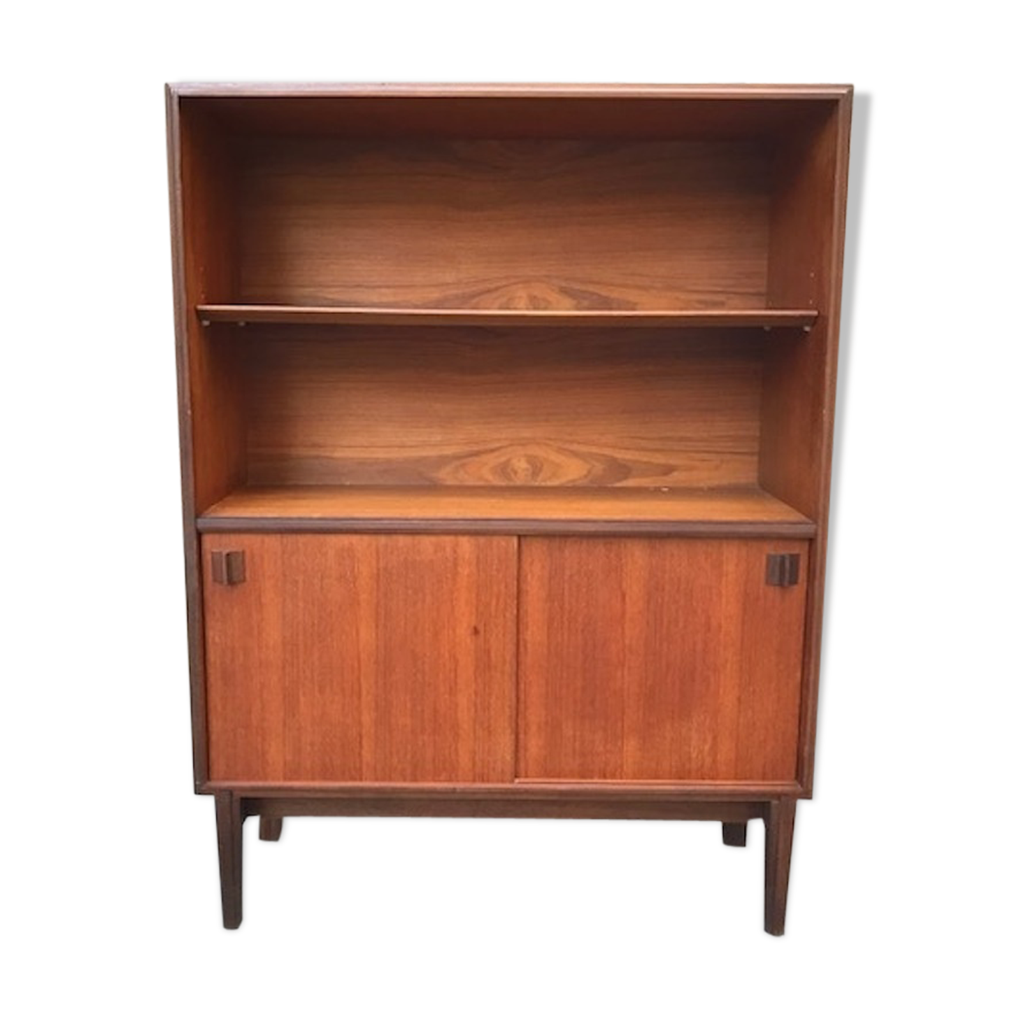 Scandinavian bookcase in teak around 1960