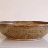 Plat en grés d'alain Blanchard 1970