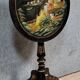 Napoleon III period pedestal table in black lacquer circa 1850