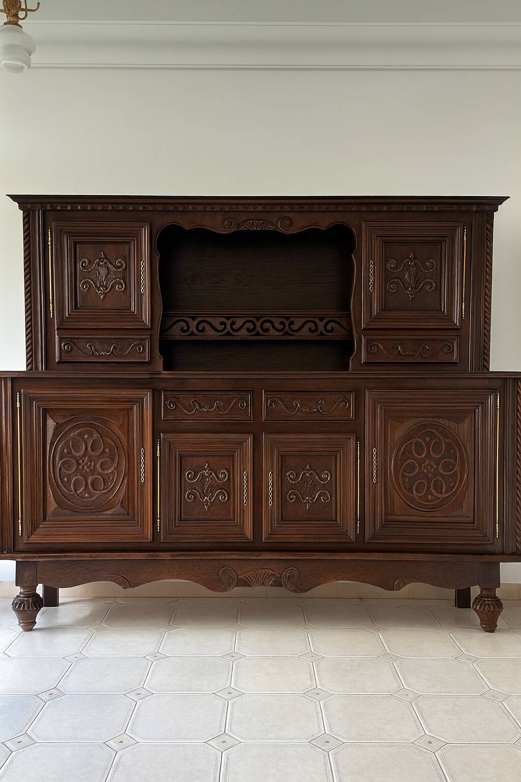 Vintage wooden sideboard