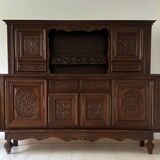 Vintage wooden sideboard