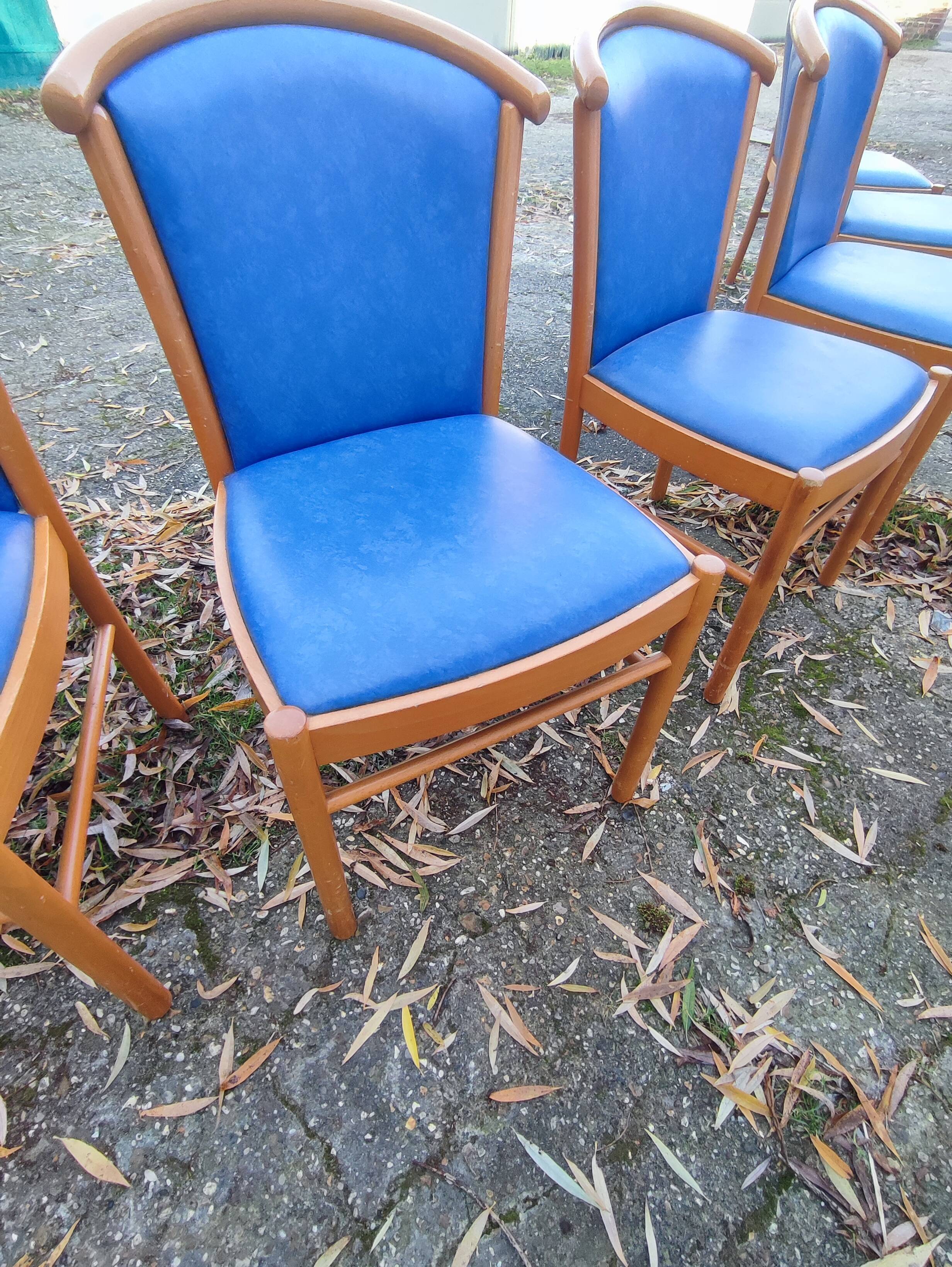 6 bistro restaurant chairs