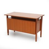 Teak desk with drawers, 1960s