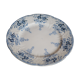 Longwy faience old plate