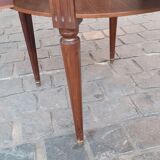 Louis XVI style coffee table with marble