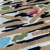 60s design carpet, Jacques Borker 160x270 cm