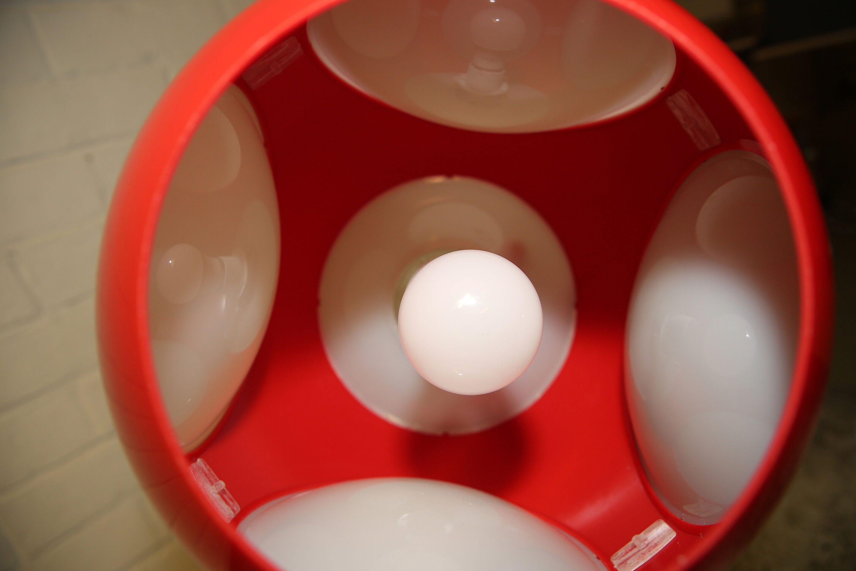 Hanging ball UFO Space by Luigi Colani 1970