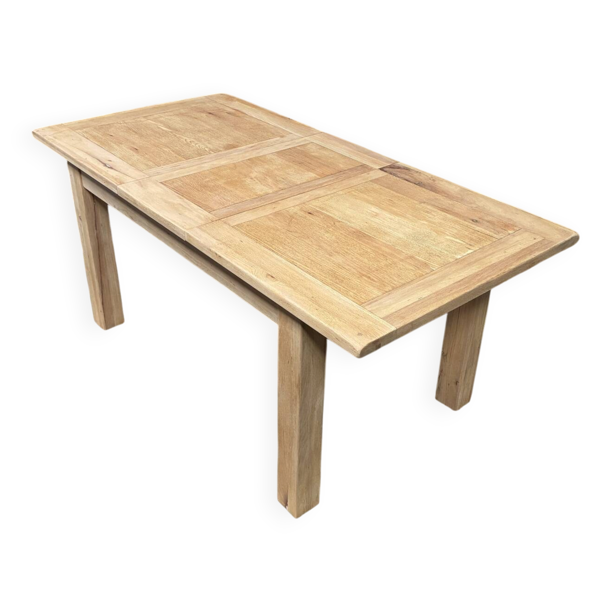 Solid oak farmhouse table