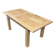 Solid oak farmhouse table