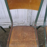 Set of 6 Mullca school chairs