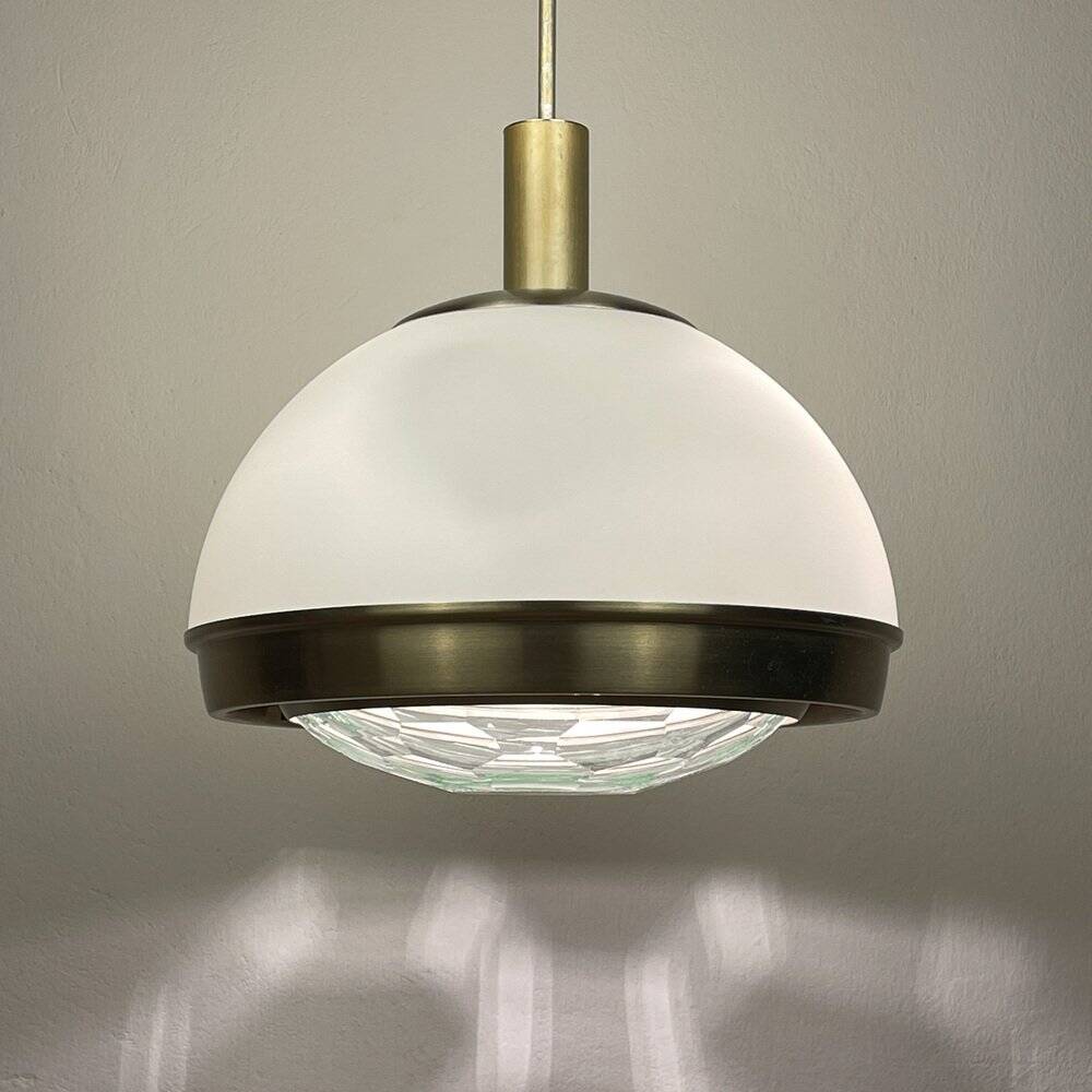 Suspended Lamp by Pia Guidetti Crippa for Lumi, Italy, 1960s