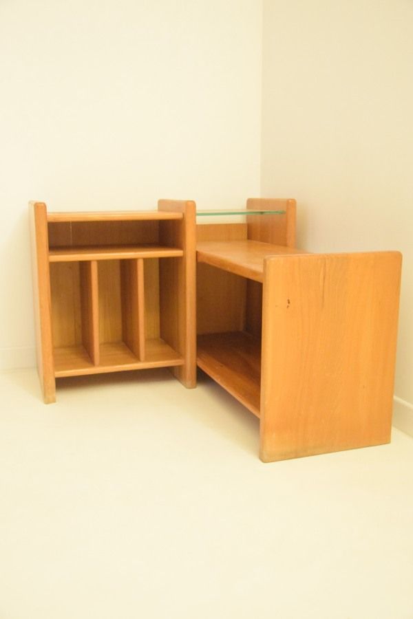 Corner bookcase 60s/70