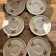 Vintage cups and saucers - set of 6