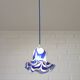Ensemble de 3 suspensions en verre Mazzega Murano / Années 1970 / Redesign