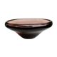 Ashtray decorative bowl designed by M. Klinger Železný Brod Sklo Czech 1960