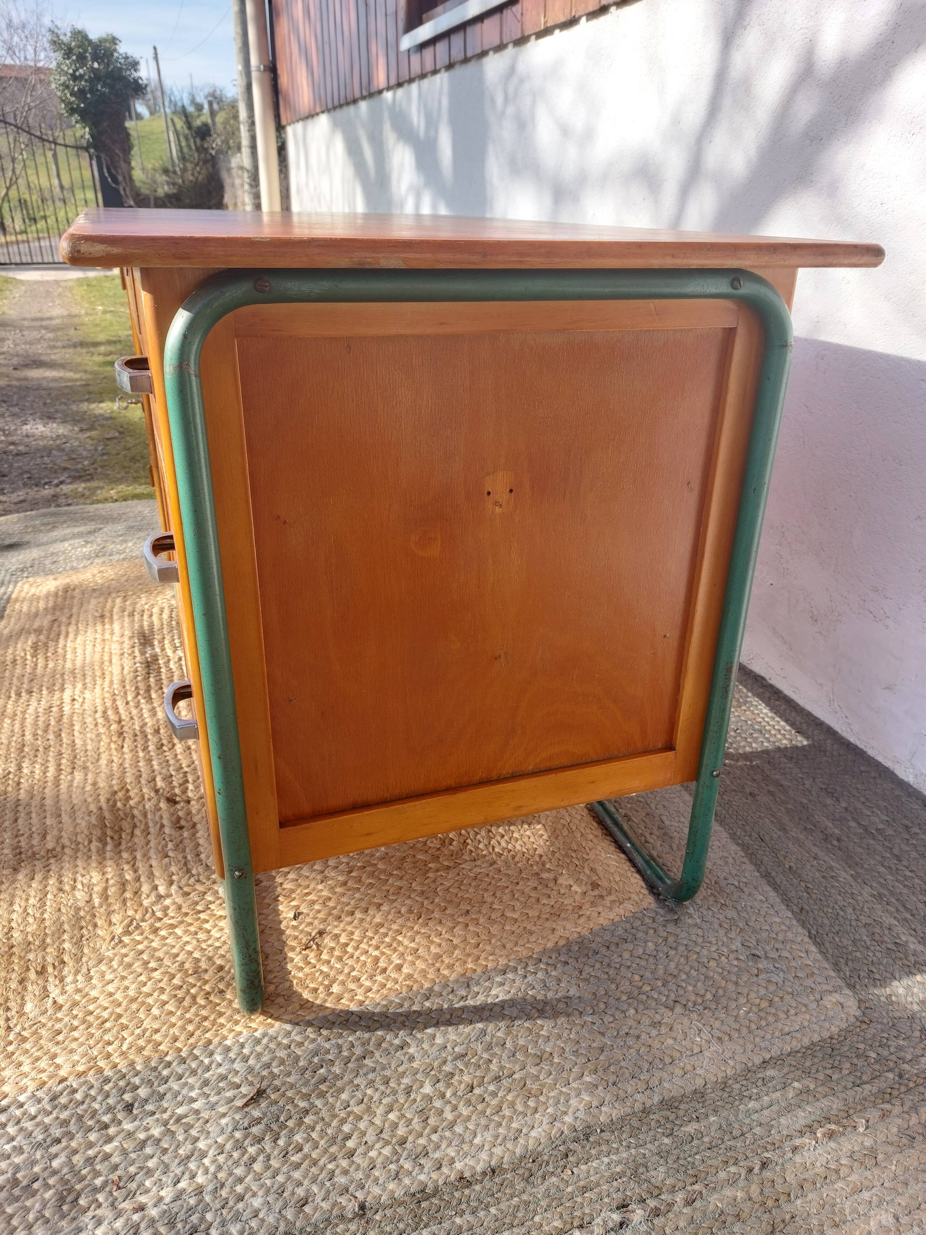 Vintage schoolmaster's desk