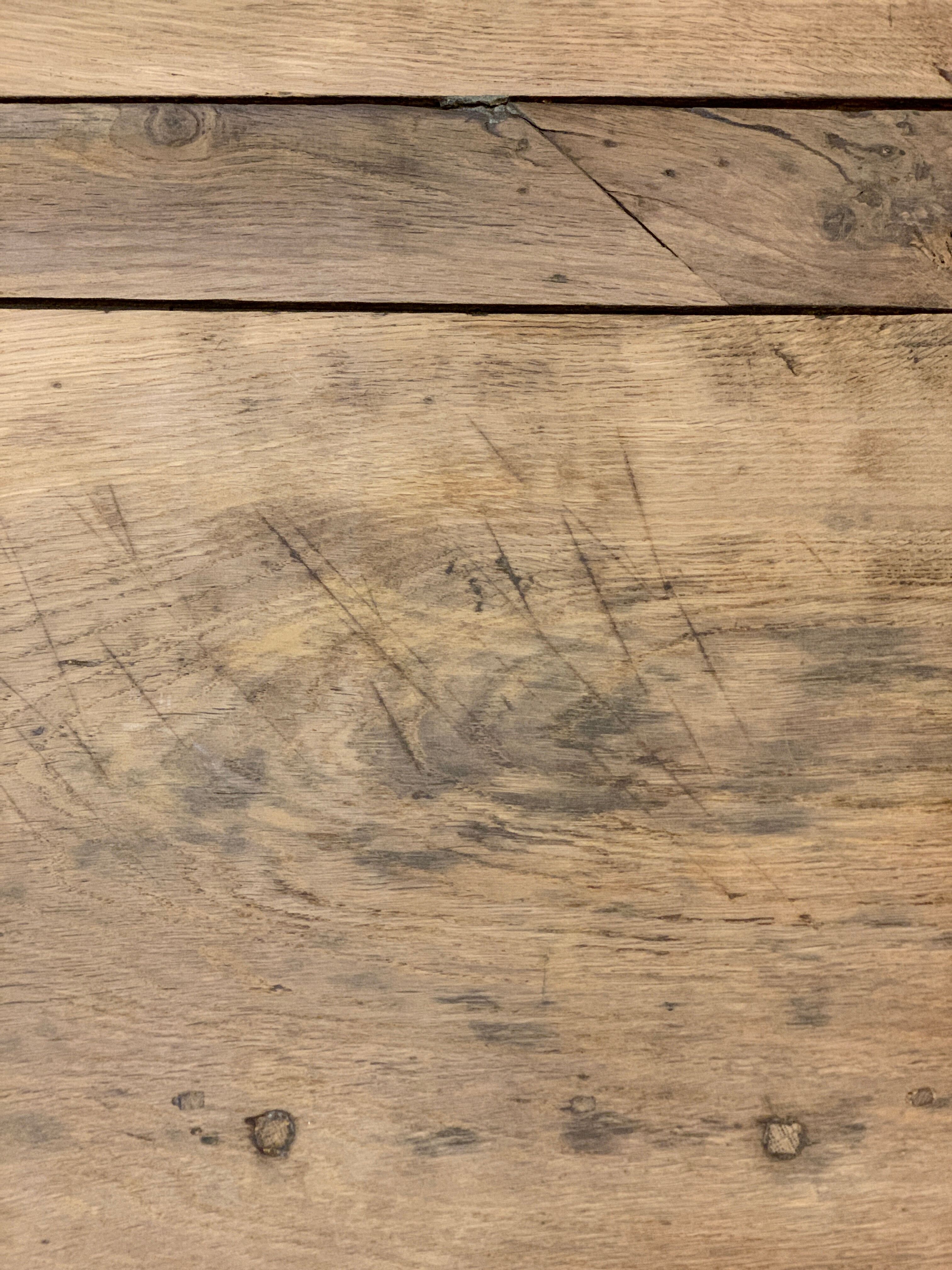 Walnut farmhouse table 1920