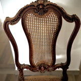 Vintage caned chair – Louis XV