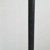 Lampadaire en métal laqué noir, 1950