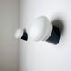 W-1809 Op-Art Wall Lamps In Opal Glass By Raak Amsterdam, The Netherlands 1970S