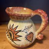 Milk jug signed P. Fouillen