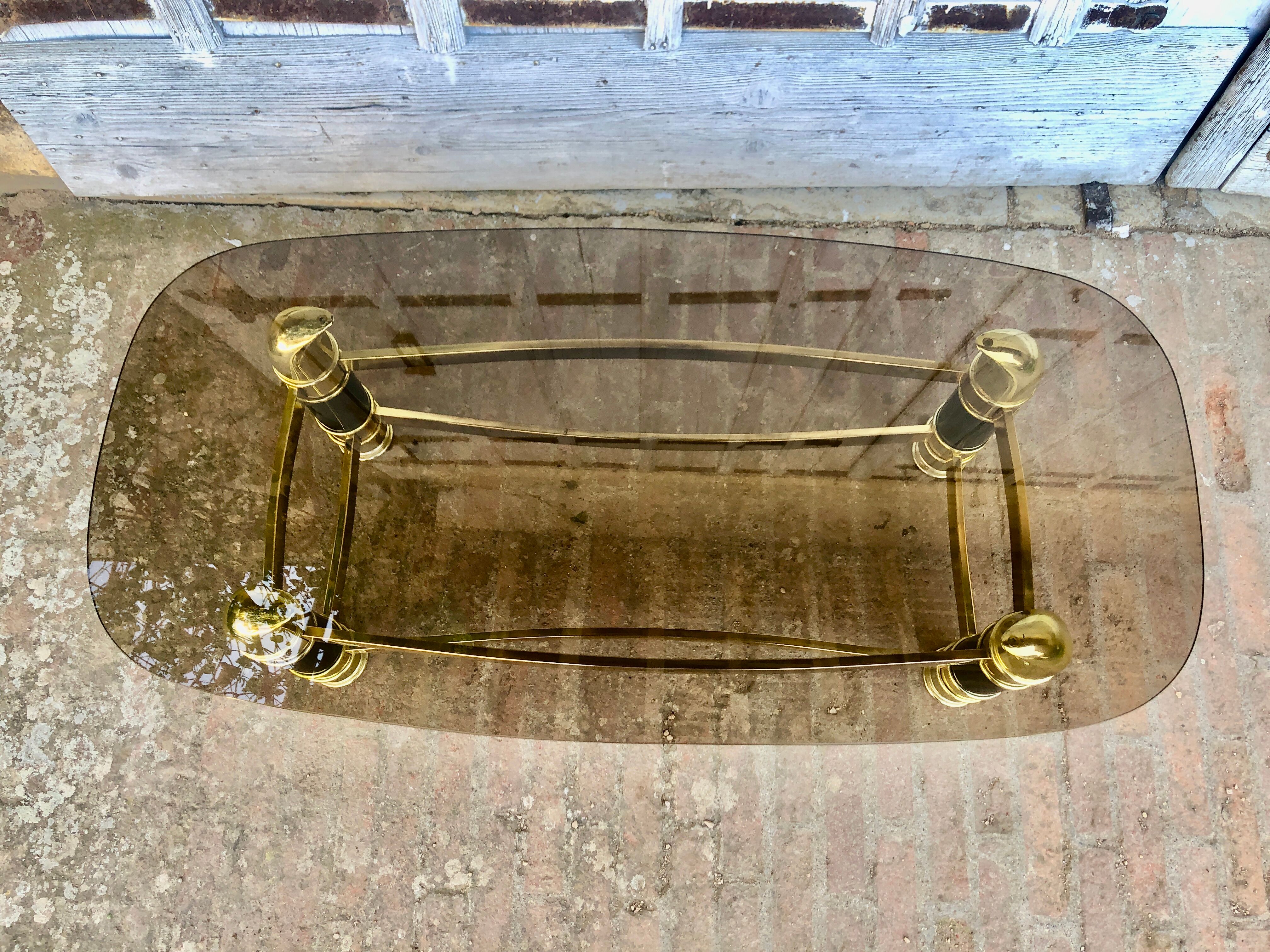 Hollywood regency coffee table