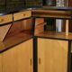 Modernist bar/counter in the style of Jean Prouvé, 1940s