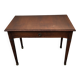 Vintage wooden desk from the 19th century, Louis XVI style.