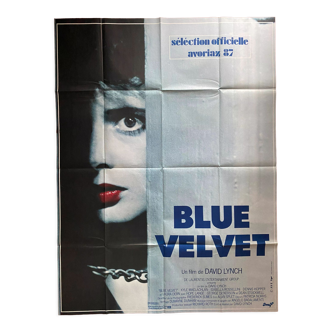 Original cinema poster "Blue Velvet" David Lynch 120x160cm 1986