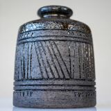 Brutalist Art Ceramic Vase by Inger Persson for Rörstrand, Sweden