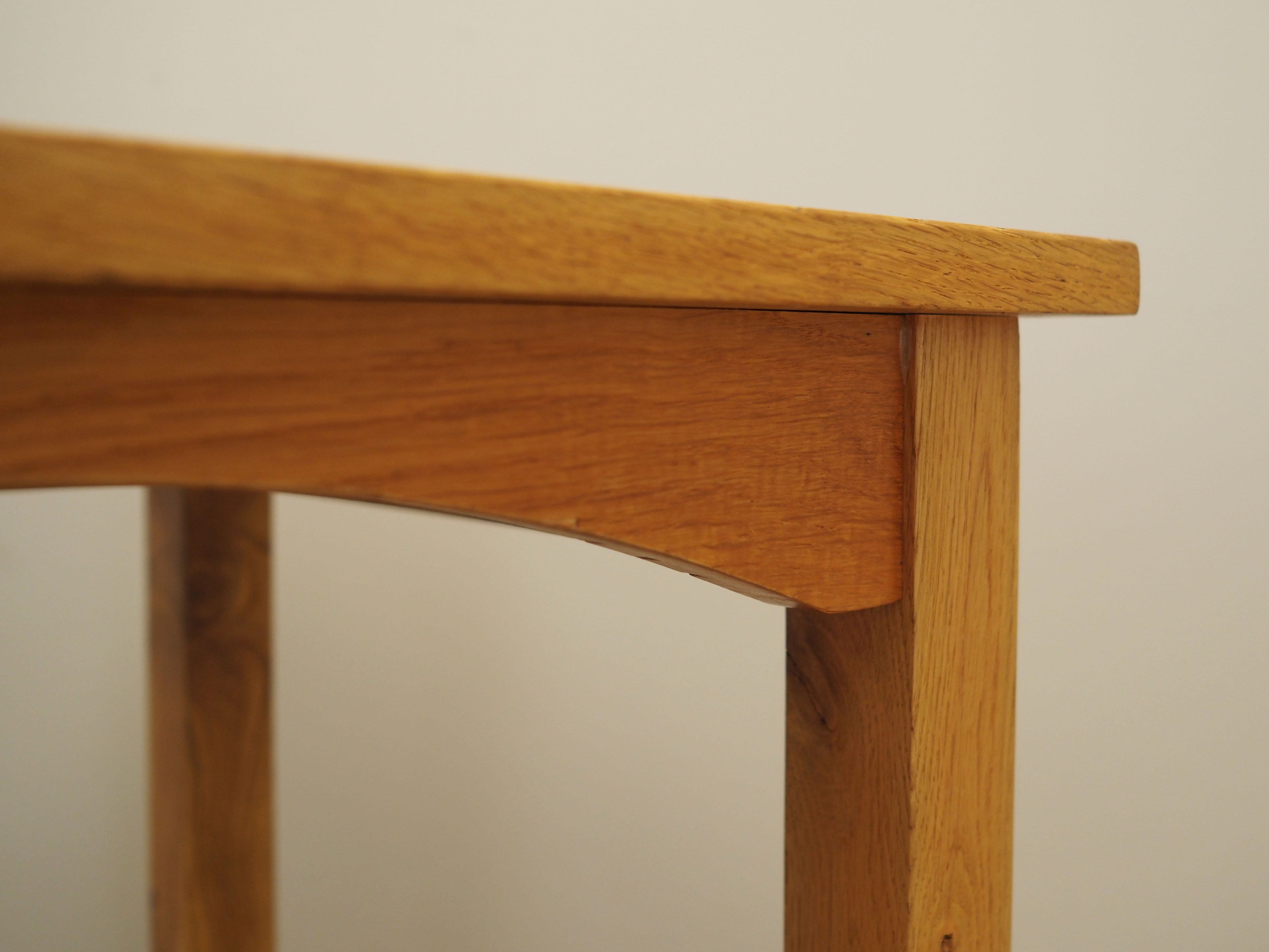 Oak desk, Danish design, 1960s, production: Denmark