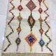 Beni Ouarain Moroccan Berber Hallway Rug 3m03 x 85 cm