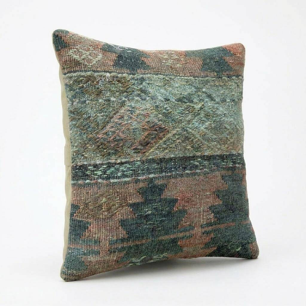 Vintage kilim cushion cover 41x41 cm