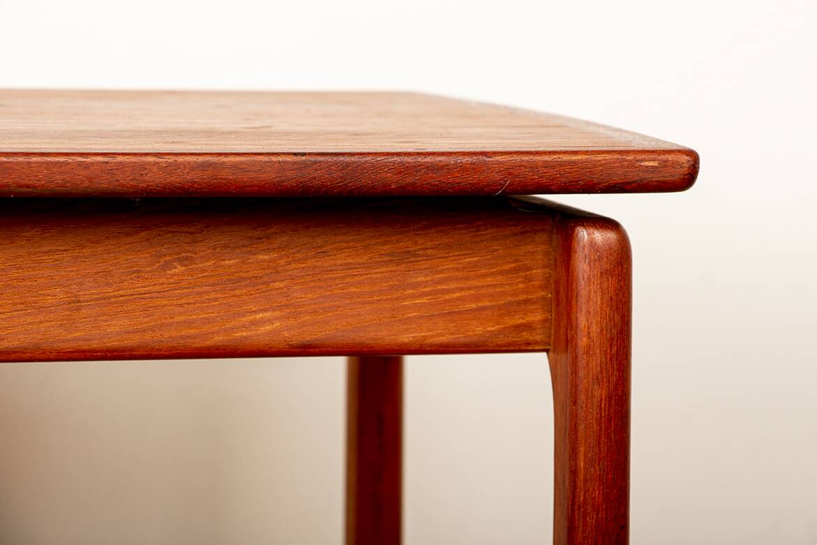 Danish teak coffee table model 019 by Ole Wansher for Poul Jeppesen.